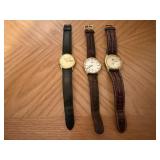 Timex wrist watches (3)
