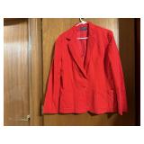 Pendleton wool red blazer
