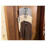 Sweater vests (3)