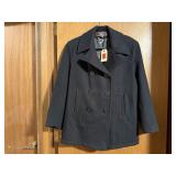 Black pea coat