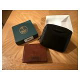 Levenger leather coin purses (2)