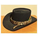 Stetson rattlesnake cowboy hat