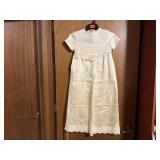 Youth white formal gown