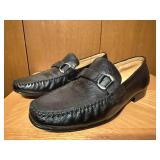 Giorgio Brutini black leather loafers
