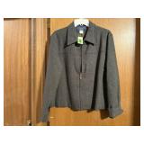 Catherine Stewart,  tweed wool jacket