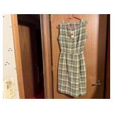 Vintage plaid dress