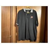 Active by Night Athletics ISU black polo shirt