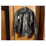 Italian Stone Design Navarre genuine leather coat