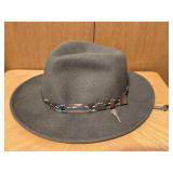 Bailey Gallatin lite felt brimmed hat, fisherman