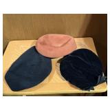 Vintage hats, beret (3)