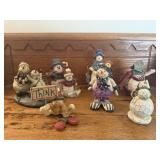 Snowman collectibles