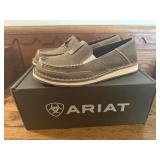 NWT Ariat Cruiser Brown Bomber loafers