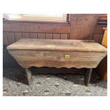 Rustic bench