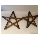 Rustic stars (2)