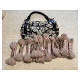 Relic purse, yarn