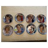 Princess Diana collector plates (8)