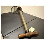 Brass hand pump