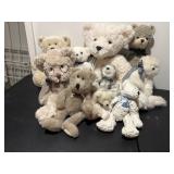 Plush teddy bear collection