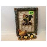 Rooster picture, chicken family