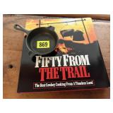 Cowboy cookbook, Wagner Ware cast iron skillet