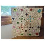 Button wall decor