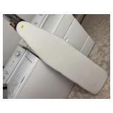 Wooden ironing board with cover