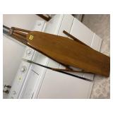 Wooden ironing board