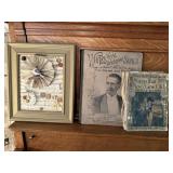 "Sing" artwork, song books