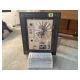 Framed collage, book photo/card holder