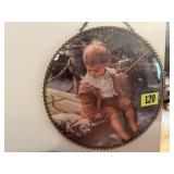 Fishing boy wall decor