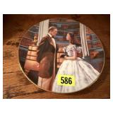 "A Declaration of Love" Gone with the Wind plate