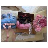 Box of dance costumes