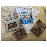 Tote of Flood of 1993 memorabilia, literature,