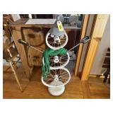 Bicycle parts snowman