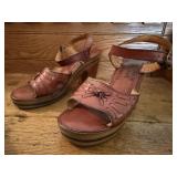 Vintage strappy leather sandals