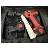 Skil cordless drill, 9.6 volt batteries, charger,