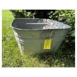 Square wash tub
