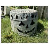 Jack-O-Lantern wash tub