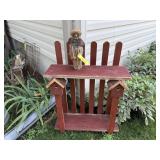 Birdhouse potting stand