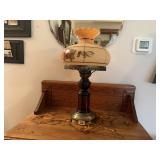 Rose table lamp