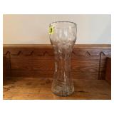 Crystal floral vase