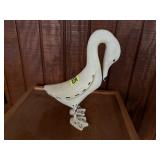 Decorative wood goose
