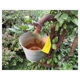 Garden water pump, bucket