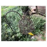 Wire hummingbird sculpture, shepherd