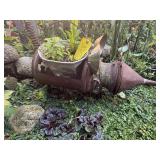 Industrial pig garden planter