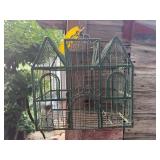 Wire bird cage