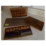 Fruit crate sides (4)