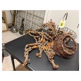 Macrame plant hangers, baskets