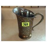 Brass pitcher