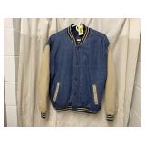 Lined denim jacket